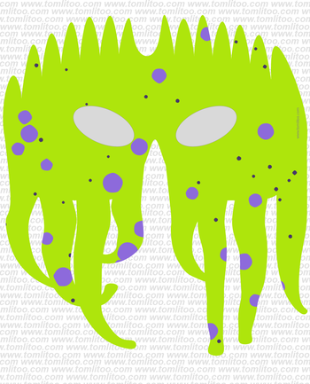 printable pdf freaky mask 