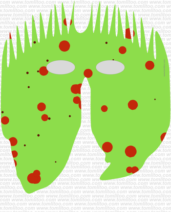 printable pdf freaky mask 