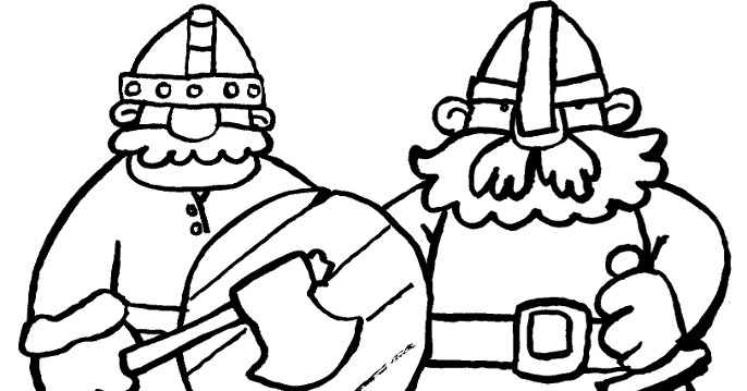 Coloriages Vikings