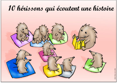 Dix hérissons