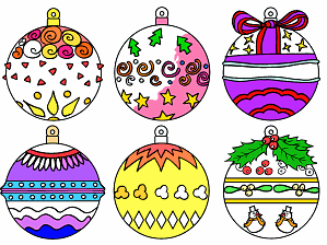 Boules De Noel A Colorier Tomlitoo