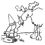 Coloriage de Nol lan