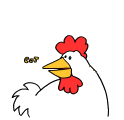 Cache-cache codak : la poule
