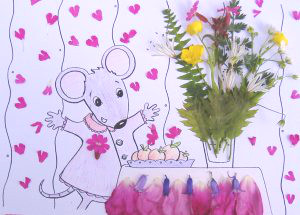 l'herbier : la souris veut un bouquet