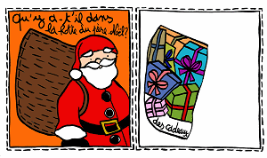 Imagier surprise de Noël